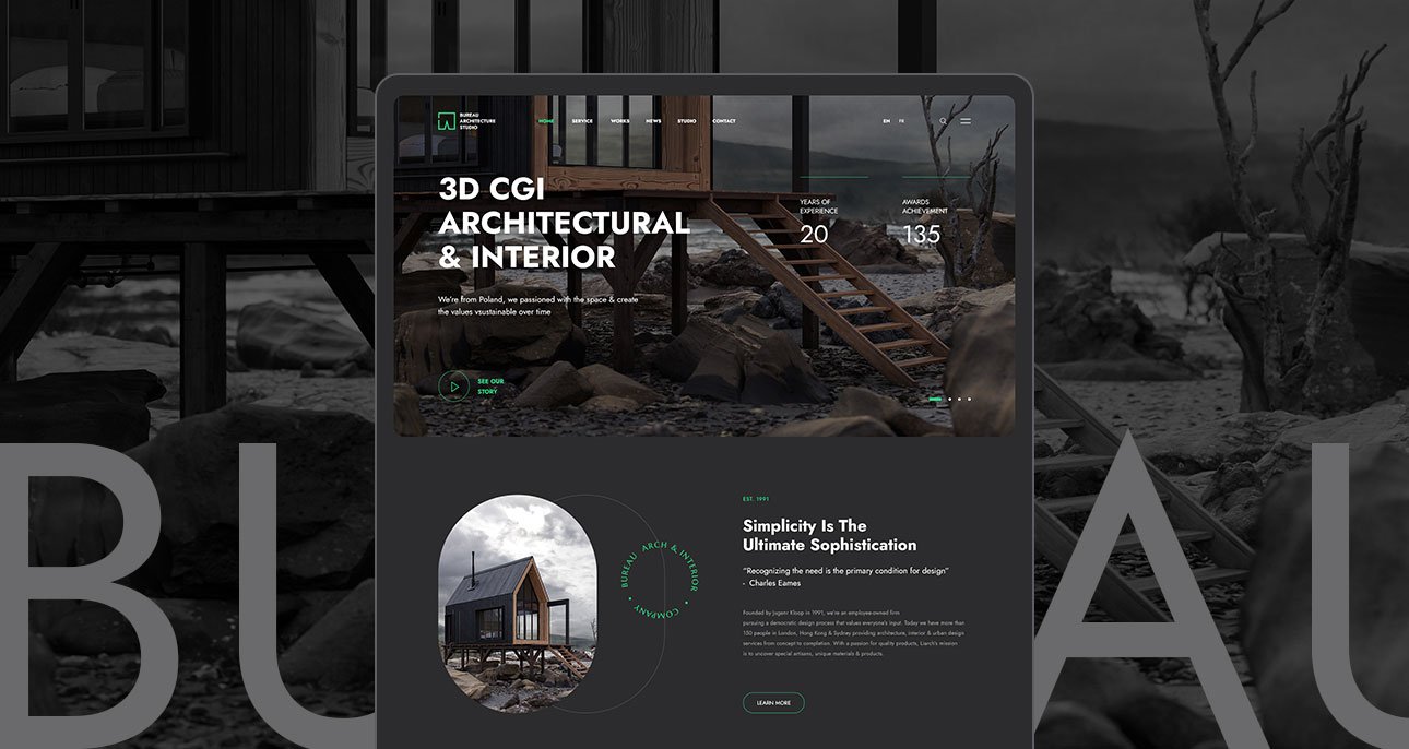 Bureau - Architecture Studio Website